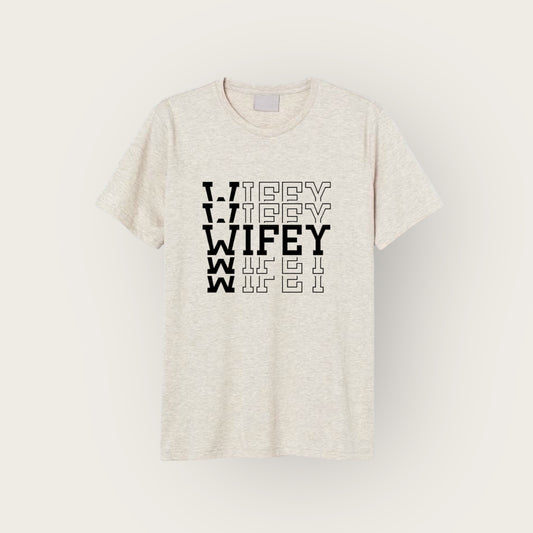 Hubby or Wifey t-shirt, Unisex t-shirt